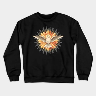 The Holy Spirit as a dove Crewneck Sweatshirt